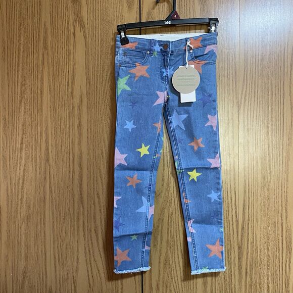 NWT Stella McCartney Girl’s 8 Star Jeans - Picture 1 of 6